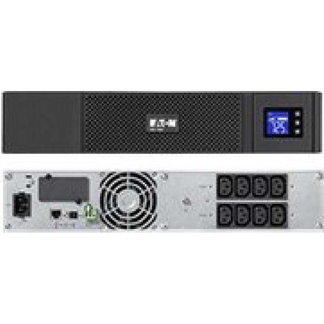 Eaton 5SC1000IR UPS line-interactive rack 2U 1 kVA 700 W 8 tomas USB RS-232 Negro
