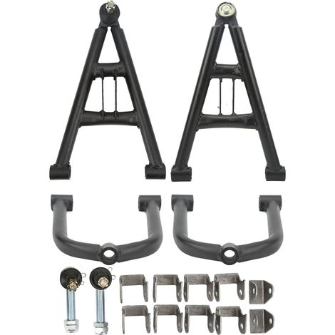 Kit bras oscillant amortisseur suspension avant 350mm acier alliage pour ATV 150cc 200cc quad 4 roues karting remplacement 16 pieces (1/5)