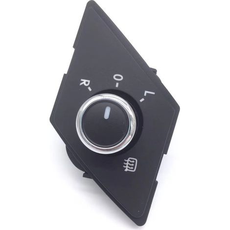 Compatible with Volkswagen Lavida old rearview mirror adjustment switch 18D 959 565 B high-end model with heating and chrome plating. (1/5)