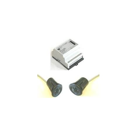 KIT CELLULE CLIPSABLE 1 VOIE - 12 M - 12/24 V AC/DC - 4M (1/4)
