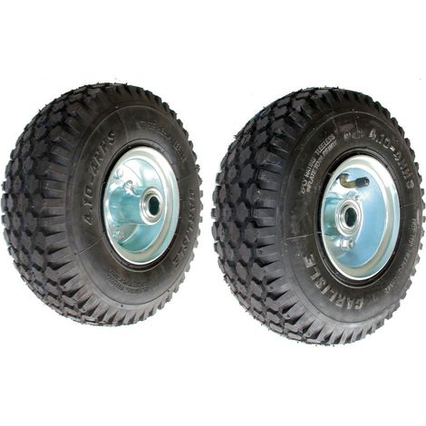 Roue frontale adaptable pour tondeuse – Ø 260mm – Alésage 19,05mm – Conçue pour terrains accidentés – Greenstar