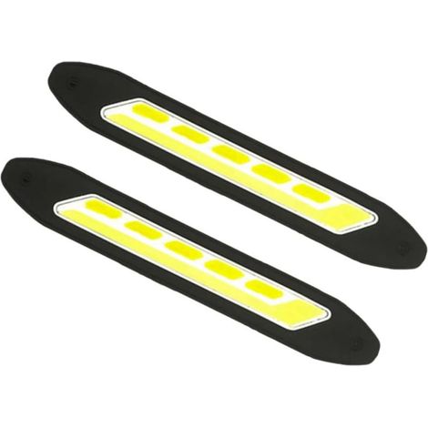 Amosfun Feux de Jour à LED Étanches en Silicone 2pcs pour (1/5)