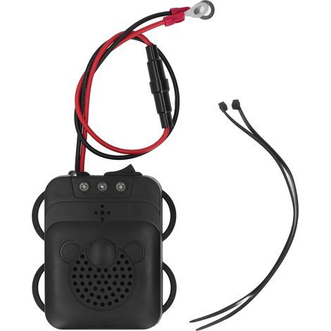 Répulsif de souris à ultrasons 12V, professionnel, forte lumière stroboscopique, répulsif électronique de souris pour voiture (1/5)