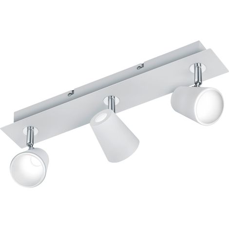 Faretto da Interno a LED in Metallo Bianco Opaco