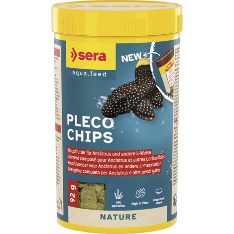 Sera Pleco Chips 250ml Bodenfuttertabletten Futtertabletten Fischfutter