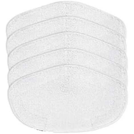 5 PCS Lingettes Reutilisable pour Vaporetto Brosse Vaporforce SV440, PAEU0332 Vadrouilles de Rechange Lavables pour Polti Vaporetto Brosse Vaporforce (1/4)
