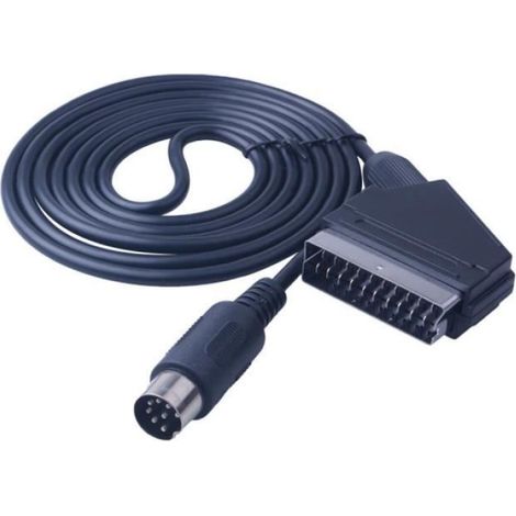 Cable Péritel V-Pin - Pour Sega Megadrive 1 Genesis 1 Master System 1 - RGB AV - 1,8 M (1/4)