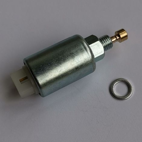 Briggs & Stratton 699915, 699878, 695423 Solénoïde de carburant, électrovanne de carburateur, contrôle le carburant et empêche les retours de flamme. (1/2)