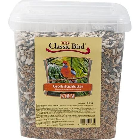 Classic Bird Großsittichfutter 3,5 kg Vogelfutter