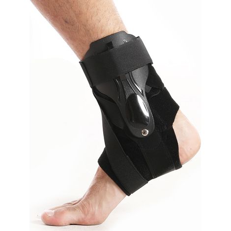 Attelle De Cheville - Soutien Stabilisateur Latéral Pour Entorse - Pour Sport Et Rééducation - Taille Unique - 1 Pièce