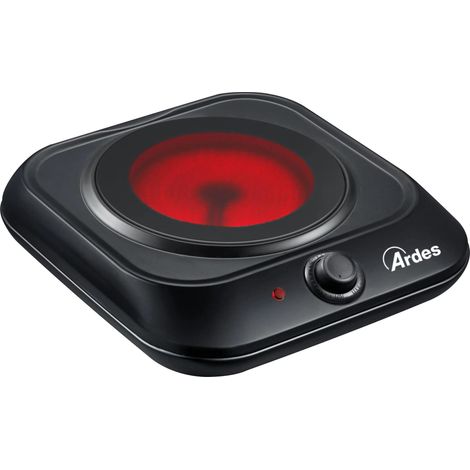 Ardes AR1F401 Tragbare Kochplatte Schwarz 1200W