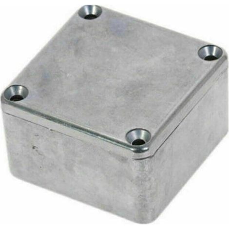 Aluminiumgehäuse, IP54, Silber, Druckguss, 2 mm, Elektronik (1/5)