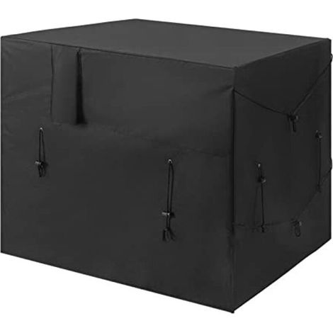 Schutzhülle für Schwimmbad-Wärmepumpe – Wasserdichtes 210D Oxford-Gewebe, verstellbar (107 x 86 x 78 cm)