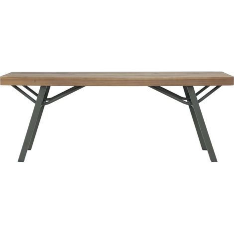 Banc de jardin Banc extérieur Banquette de jardin 120 cm Bois d'acacia solide (1/5)