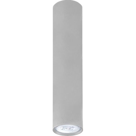 LUMICOM  ROND Plafoniera, 1x GU10, max 33W, metallo, bianco opaco, D.6cm x H60cm