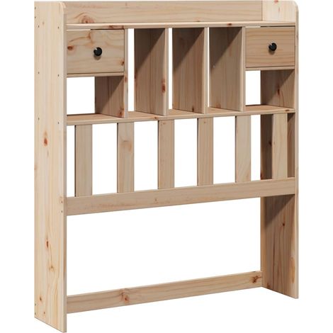 Maison Exclusive - Cabecero de cama con almacenaje madera maciza
