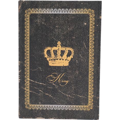 Boîte rangement forme livre bois, style européen, pour bibliothèque, marron, grande capacité, à poser sur un meuble (1/5)
