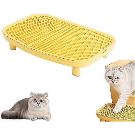 Tapis de sortie de litière efficace et élégant – Double couche antidérapante, facile à nettoyer (1/5)