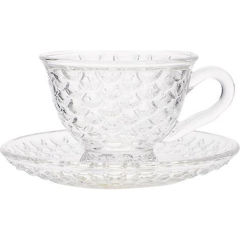 Glaskaffeebecher für Kaffee (1/3)