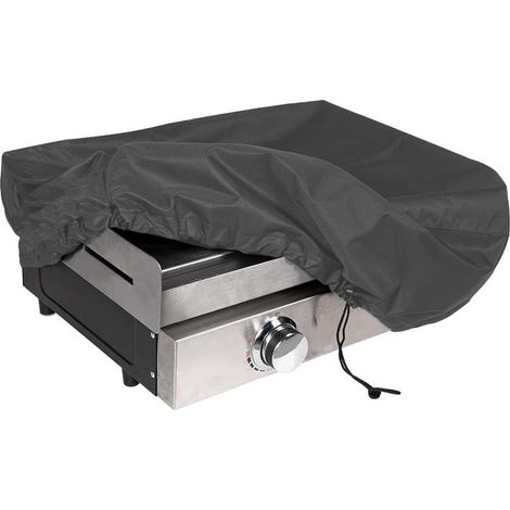 1 Grillabdeckung, 600D Oxford-Gewebe, wasserdicht, UV-beständig, mit Kordelzug, für Garten und Terrasse (1/5)