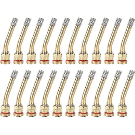 20 valves de pneu en cuivre, excellente étanchéité, protection antirouille, pour camions, remorques et camping-cars, Weeder V3-20-5 (1/5)
