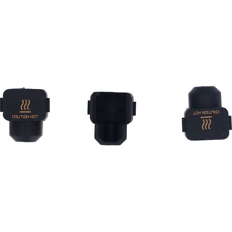 Lot de 3 chaussettes en silicone pour imprimante 3D BambuLab A1 Mini, capuchon isolant de buse résistant à la chaleur (1/5)