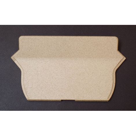 Déflecteur pour poêles à cheminée 26T de Contura - vermiculite - dimensions d'encastrement parfaitement adaptées (1/2)