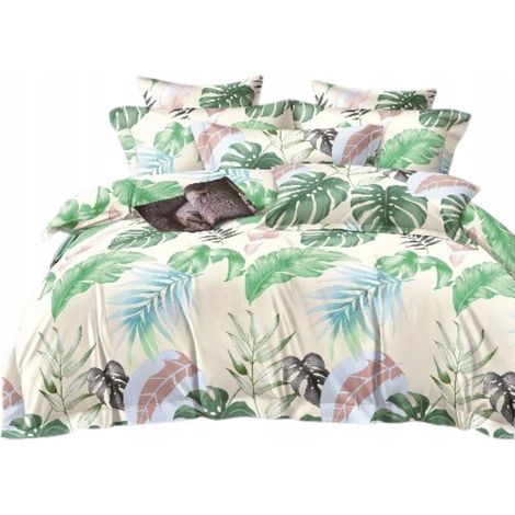 Parure de lit 4 pièces Parylux, housse de couette 160x200, drap 180x230, largeur 11 pouces (1/5)