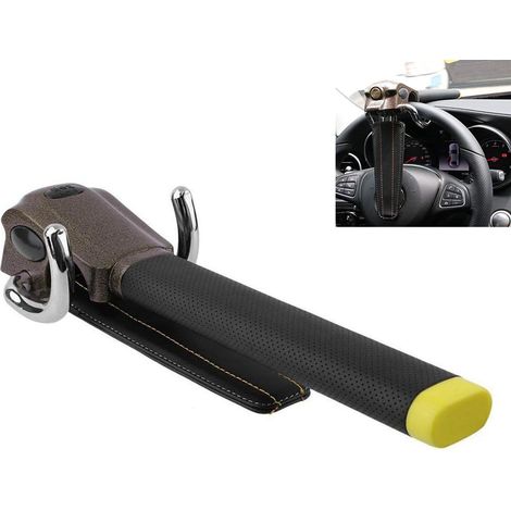 Canne Antivol Voiture Bloque Volant, pour Renault Austral 2022 2023 2024 Barre Bloque Volant, Robuste, Ajustement Universel, 3 Clés