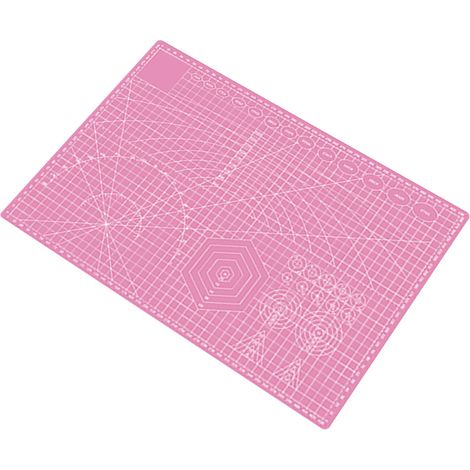 Tapis de découpe A3 PVC imperméable, planche double face pour couture DIY et travaux de tissus, 5mm épais (1/5)
