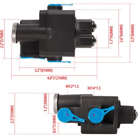 Suitable for ZF multi-speed valves, transmission valves, gearbox valves 5001859718/ 6038202043/SV3368, one pack.