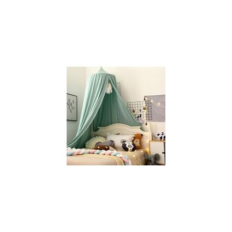 Rideau De Lit De Dôme De Literie De Bébé d'enfants, Rideau De Couverture De Lit De Moustiquaire D'auvent De Bébé pour Bébé Enfants Lecture Jouant Décor À La Maison H637 (1/4)