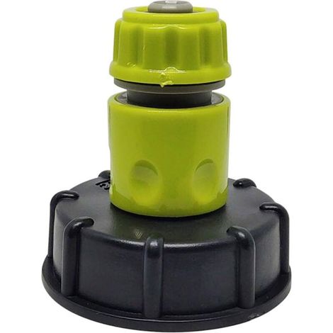 YMYNY Ukuding 5 Pcs Adaptateur de Robinet de réservoir IBC connecteur de Tuyau d'arrosage pièces de Montage de soupape de Remplacement d'adaptateur de Tuyau de Tuyau en Plastique