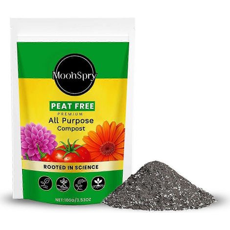 Terreau nutritif pour pots, terreau universel pour plantes vertes et succulentes d'intérieur, léger et respirant (1/4)