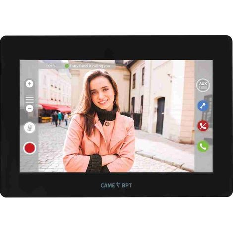 Videocitofono Vivavoce X2 CAME BPT XTS 7 BK WIFI 840CH-0040 Posto Interno