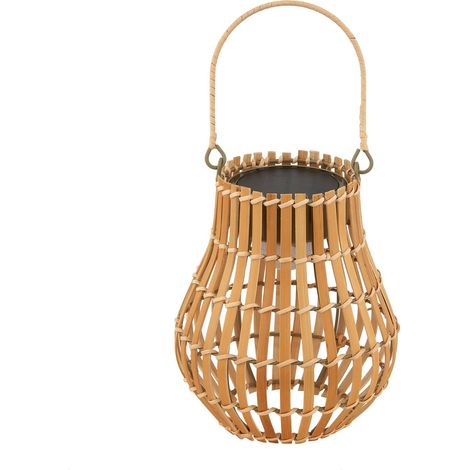 Lindby Lámpara solar exterior 'Amaria' en Marrón