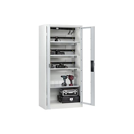 C+P  Armadio caricabatterie COMFORT  con ante con finestrelle  (1/3)