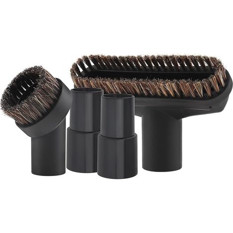 Lot de 4 brosses d'aspirateur diamètre intérieur 32 mm et 36 mm - Accessoires de rechange pour aspirateur - Brosse de sol pour tapis et sol