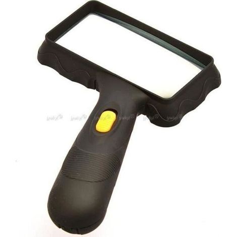 Loupe - Non-cerclée - 2 LED - Plastique - Adulte - Mixte (1/2)
