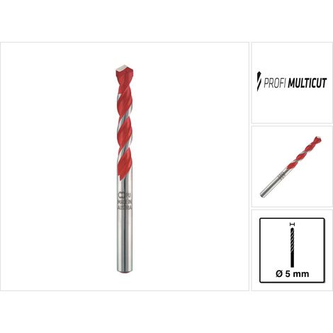 ALPEN broca alpen multiusos / universal cilindrica   5 mm. , Broca Alpen Multiusos / Universal cilindrica   - Díametro: 5 mm.- Aplicación: elevada flexibilidad y taladr (1/5)