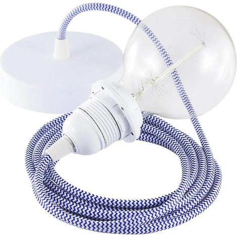 Hängelampe creative-cables rz12 zigzag 105W 20 cm (1/3)