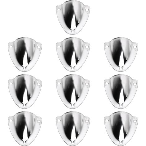 Ortviai Cache-ventilation coquille en acier inoxydable 316 marine – 10 pièces, 45 x 40 mm pour bateaux, yachts et voiliers (1/5)