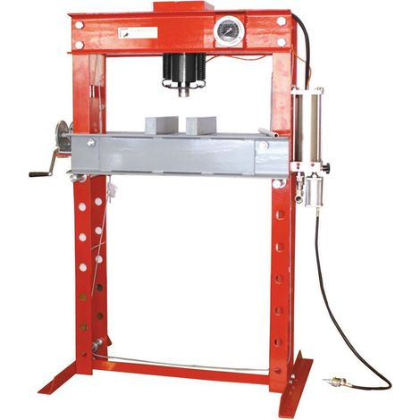 Pressa idraulica manuale e pneumatica 45t Holzmann wp45h