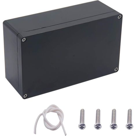 Boite de Derivation Etanche IP65, 200 x 120 x 75mm Boîtier de Câblage, Boîte de Distribution en Plastique, Boîtier électronique, Pour Support D'alimentation DIY, Accessoires électriques (1/5)