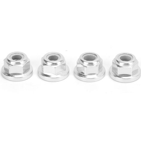 Stück Radmuttern aus Aluminiumlegierung für TRAXXAS UDR 1/7, RC-Ersatzteile, Silber (1/5)