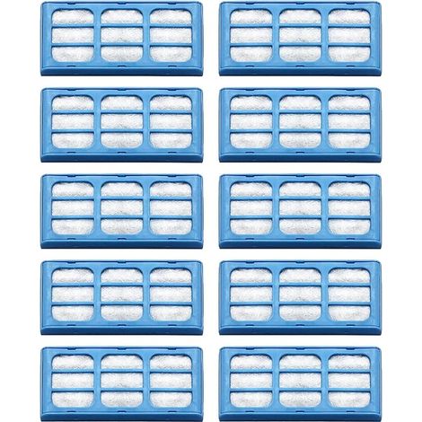 Filtre Fontaine Eau Chat, Cartouches de Filtre Compatibles avec Cat Mate & Dog Mate Source Filtre Purification d'eau pour Animaux de Compagnie par (Lot de 10) (1/5)