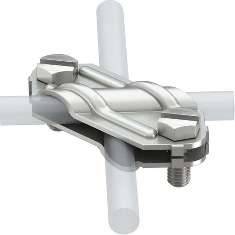 OBO Bettermann Conector en cruz 8-10mm Acero inoxidable, inoxidable A2 1.4301, 5312922