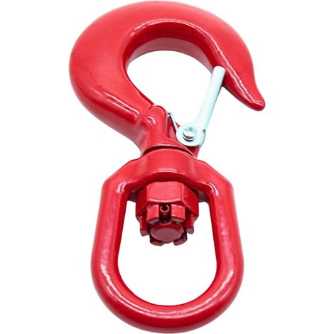 1 Crochet Pivotant, Acier Résistant, Rotation 360°, Capacité 1,12 Tonne, Levage Industriel (1/5)