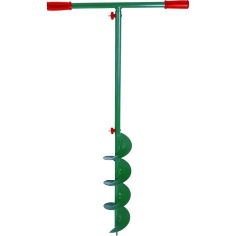 Set tarières à main GMELB 3 tailles + rallonge 600 mm pour jardin (1/3)