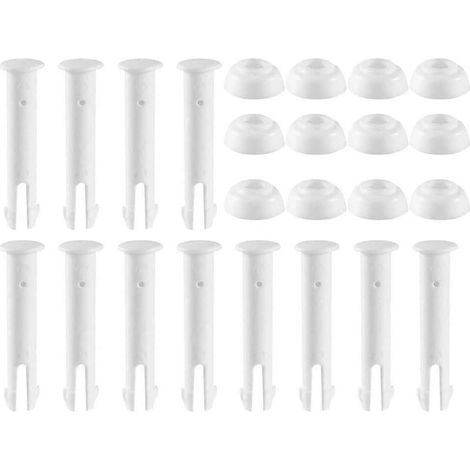 Lot de 12 goupilles de rechange pour piscine, pièces de rechange pour joints de piscine, pièces de rechange pour cadres et joints (1/5)